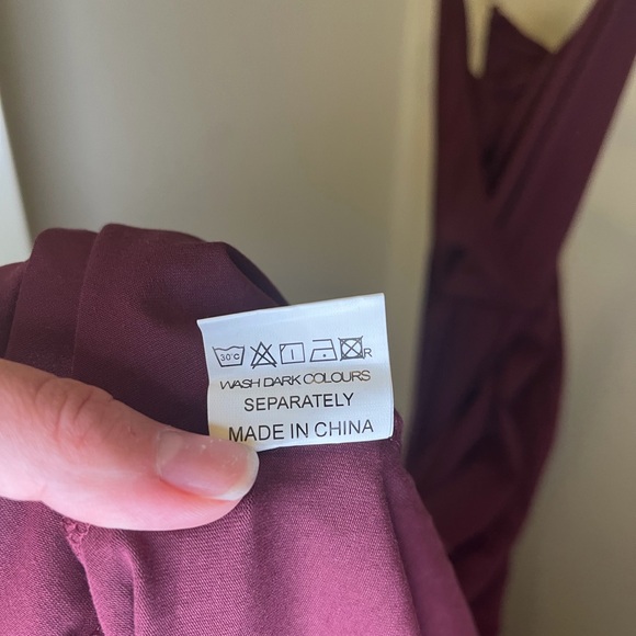 Chic Plum Maxi Dress - Picture 8 of 9